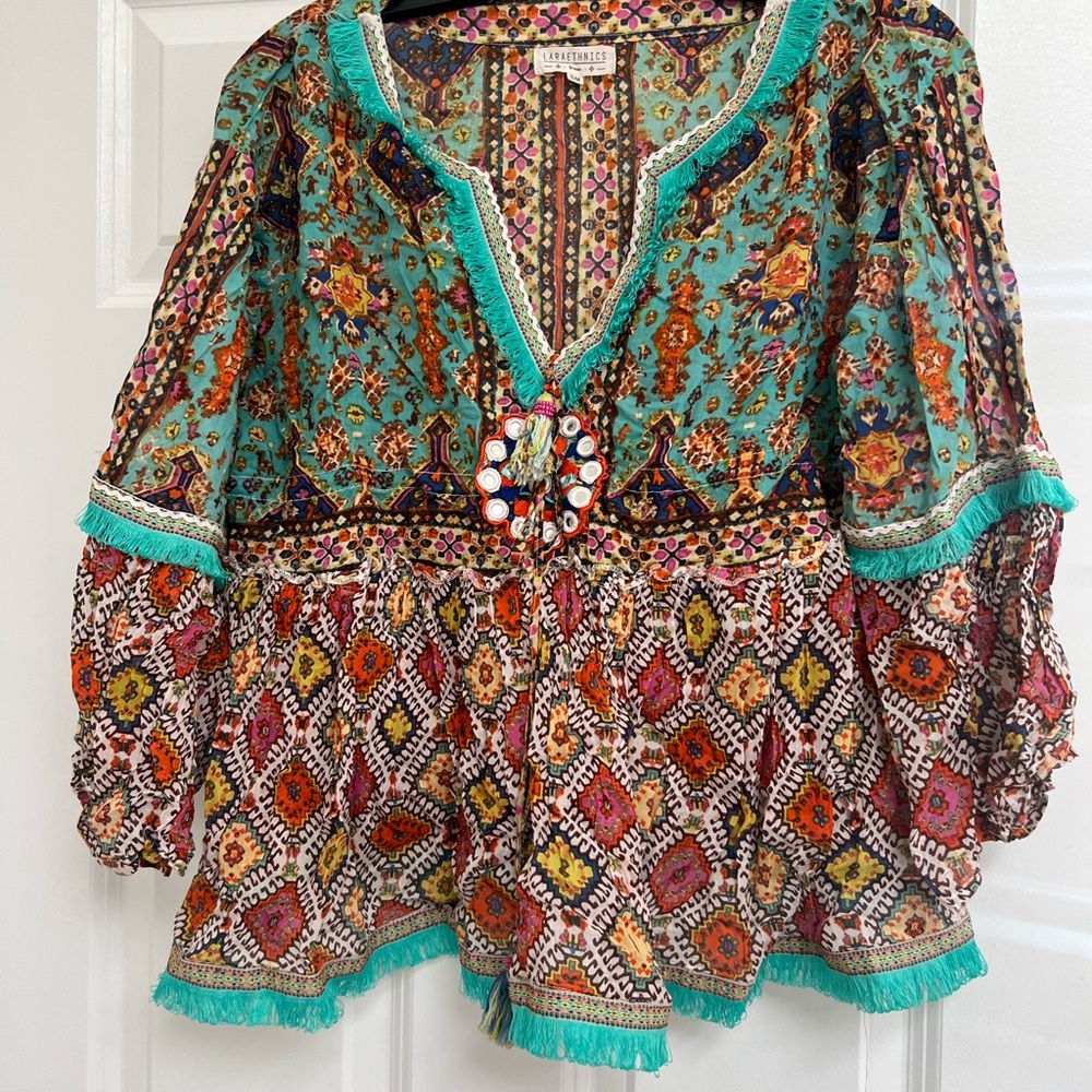 Multicolor Bohemian Top size S/M